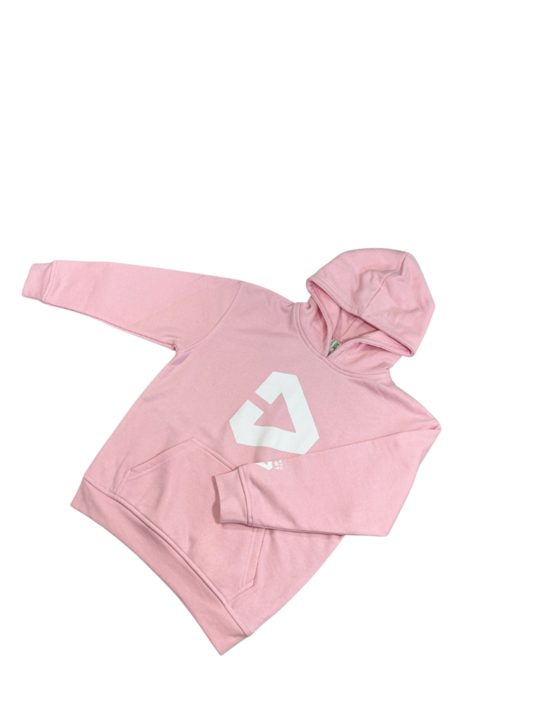 Różowa Bluza sportowa na rower dla dzieci